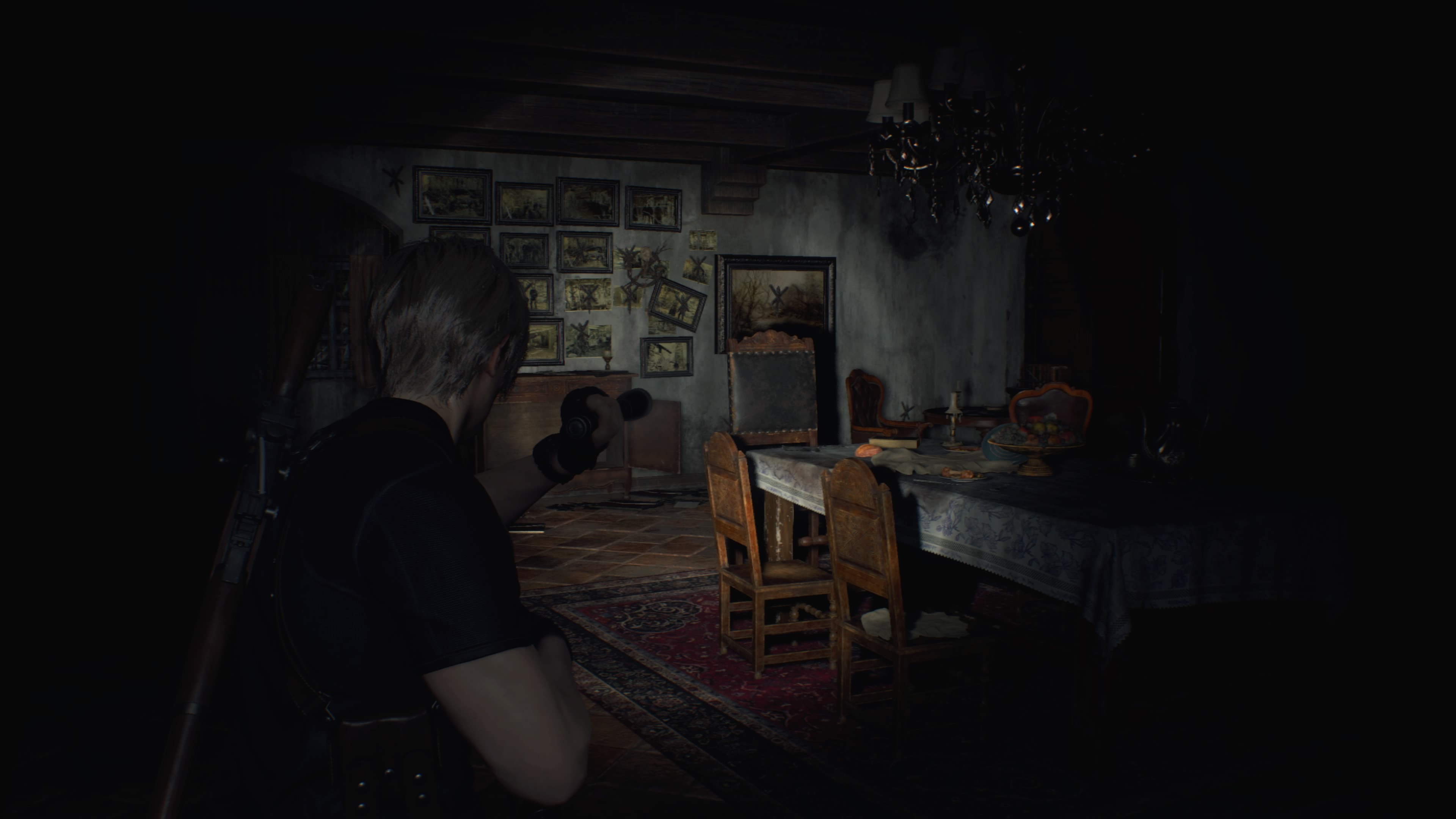 Captura de pantalla del remake de "Resident Evil 4".