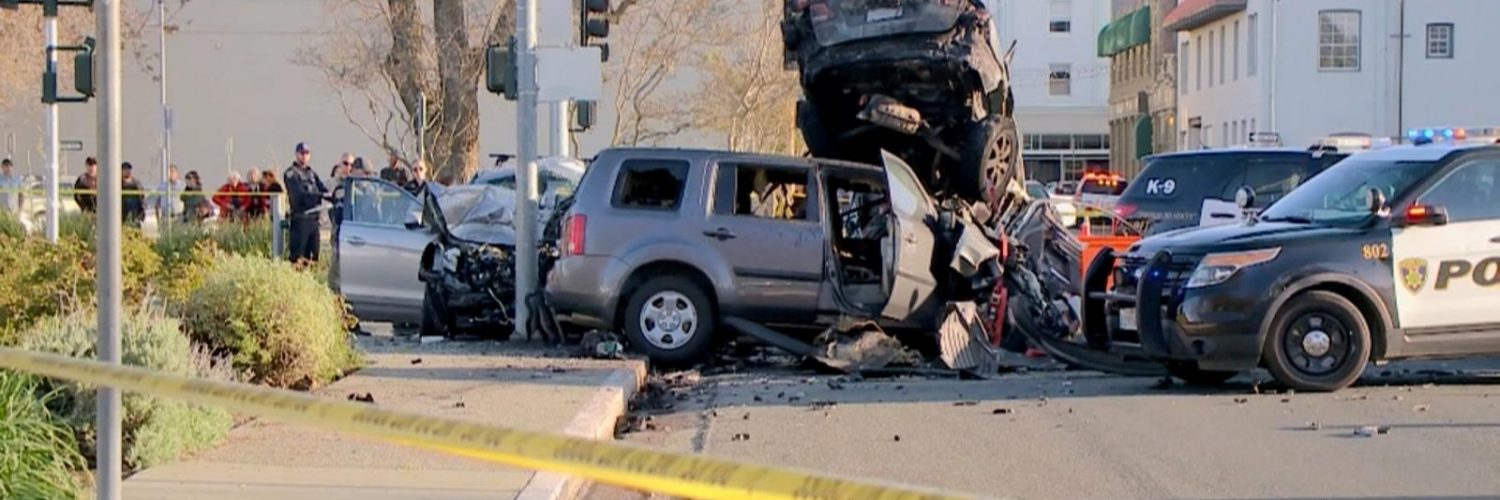 Adolescente de 13 años provoca mortal accidente mientras huía en auto robado en California